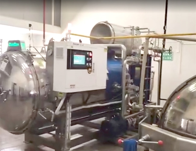 馬口鐵罐頭殺菌鍋客戶（hù）現場（chǎng）