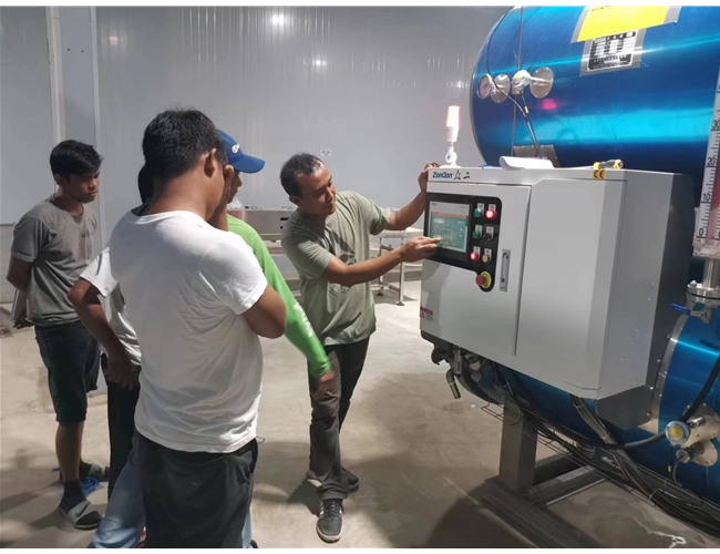 即食米（mǐ）飯雙層水（shuǐ）浴殺菌鍋