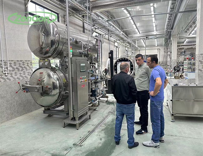 番（fān）茄醬殺菌鍋